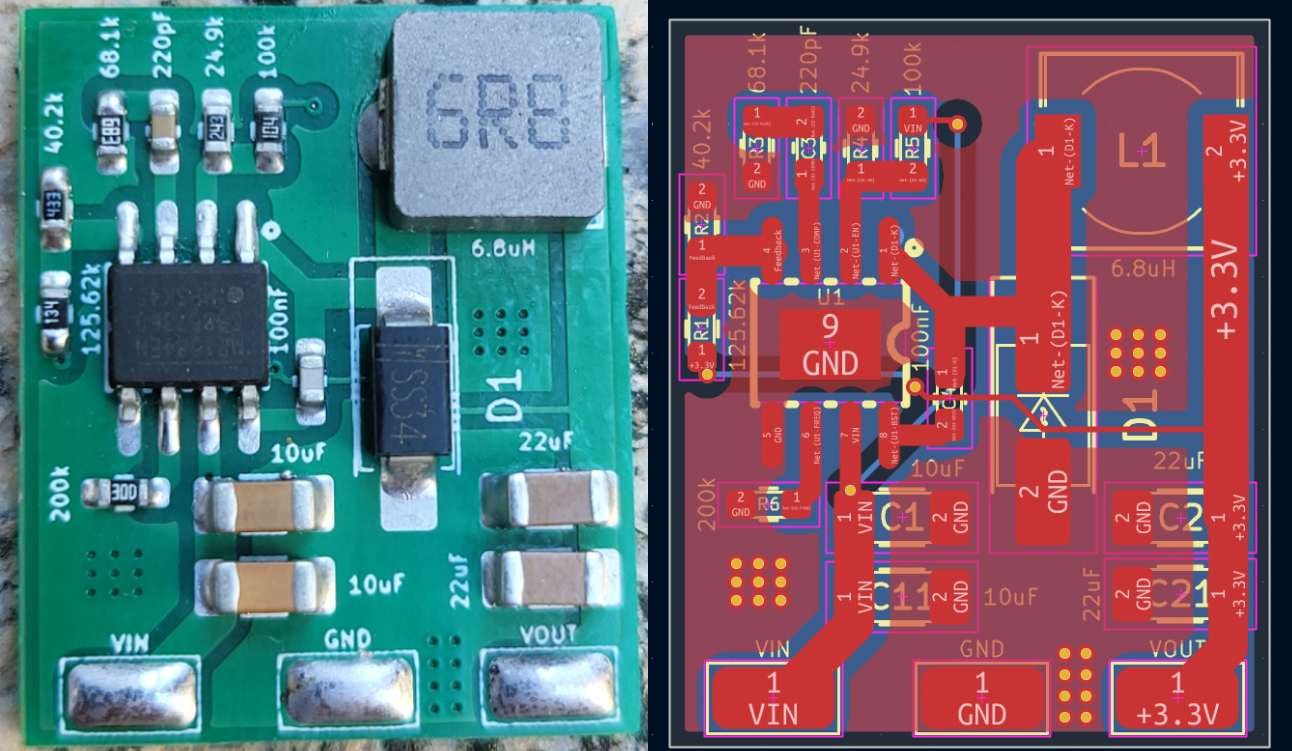 Plantilla i Mòdul MP1584EN per a KiCad article image
