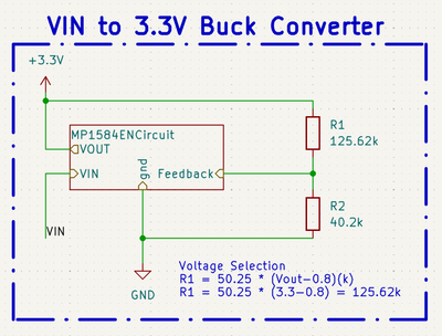 MP1584EN Buck Converter